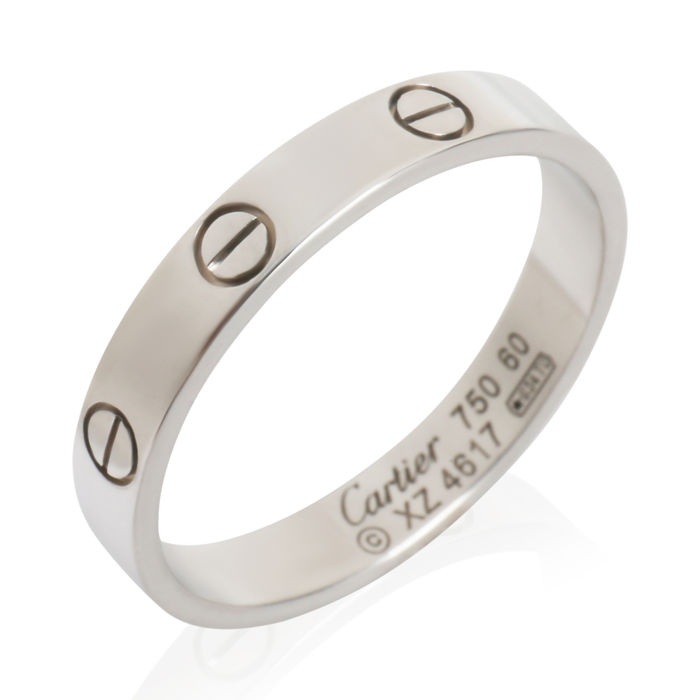 Cartier White Gold Small Model Love Ring - Picture 2 of 4